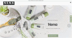 Desktop Screenshot of nenaskincare.com